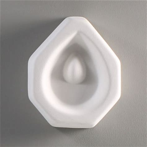 Holey Tear Cameo Casting Jewelry Mold For Fusing Glass Frit Lf57 The