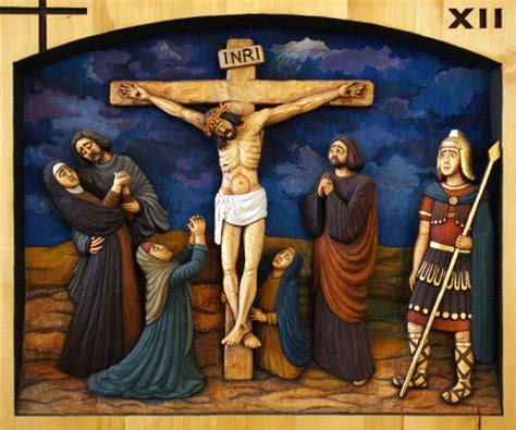 Jezus na śmierć skazany stacja ii: Droga krzyżowa - Bolesław Parasion