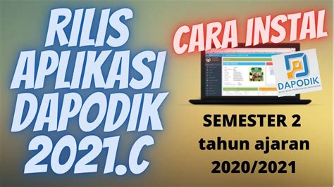 Dapodik 2021 cara download prefil dan registrasi offline. Cara Termudah Install Dapodik 2021 C dengan Benar - Fahmi ...