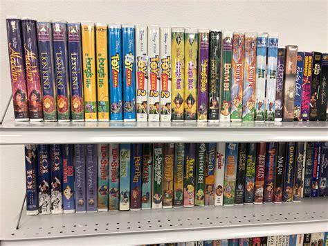 Vhs Cases Of Classic Disney And Pixar Movies Plus Others Nostalgia