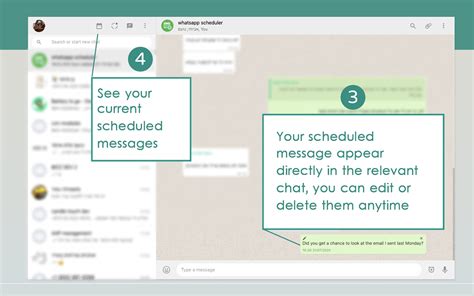 Whatsapp Scheduler Schedule Messages On Whatsapp Web