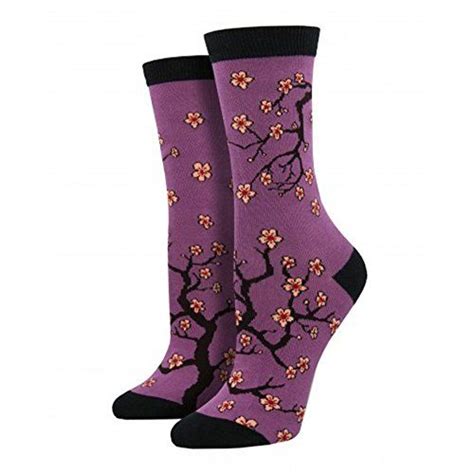 Socksmith Womens Viola Cherry Blossoms Socks Roupas