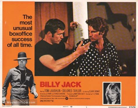 Billy Jack Lobby Card With Tom Laughlin And Delores Taylor