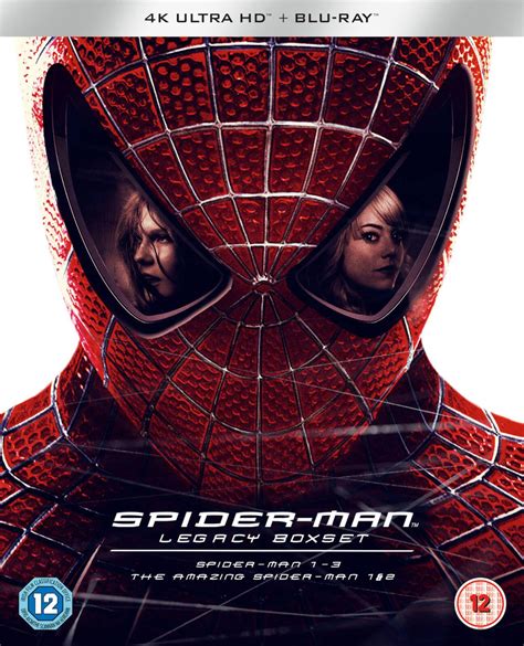 Spider Man Legacy 4k Ultra Hd Limited Edition Blu Ray Zavvi 日本