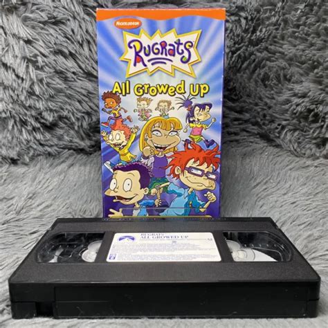 Lot Rugrats Vhs Orange Nickelodeon Rugrats In Paris Movie Hot Sex Picture