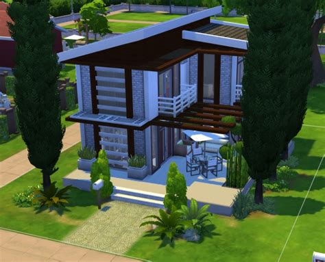 Magnifichic Simple House By Kiroh At Mod The Sims Sims 4 Updates