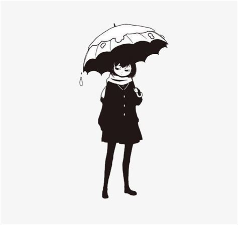 Cool How To Draw Anime Girl With Umbrella Inkediri
