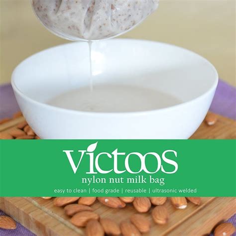 Victoos Best Nut Milk Bag Large Reusable Almond Milk Bags Food