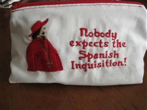 As investors, we have to balance what we see and read against the goals we set and the truth is, nobody knows when something like this will hit, how bad it will get, or where the 'bottom' will be. Image - 242386 | Nobody Expects The Spanish Inquisition ...