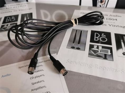 B O Bang And Olufsen Mk Powerlink Kabel Pinnen Din Ebay