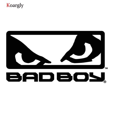Koargly 10194cm Bad Boy Cartoon Glasses Car Sticker Decals Auto