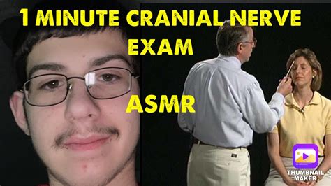 Asmr Fast Minute Cranial Nerve Exam Youtube