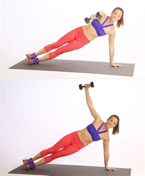 Side Plank With Weight Side Plank Variations Popsugar Fitness Photo 12