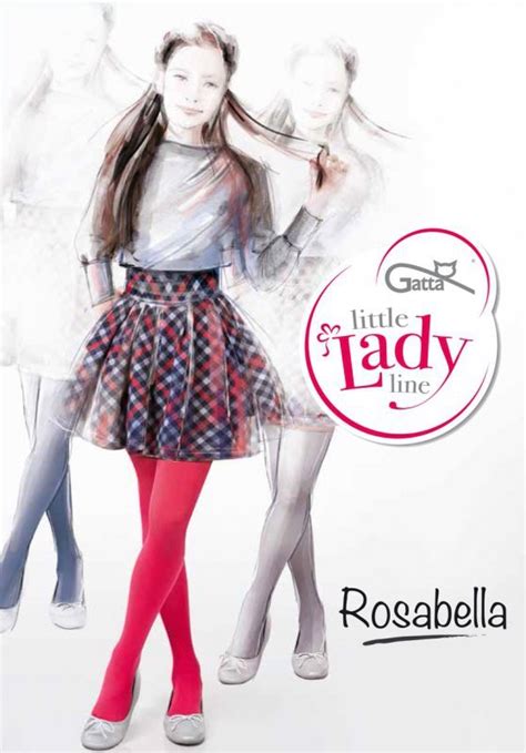 Gatta Little Lady Line Rosabella Rajstopy Dziecięce 60 Den Rajstopy