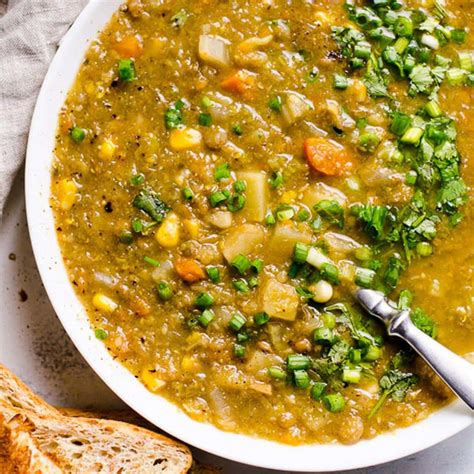 Slow Cooker Lentil Soup Easy Healthy