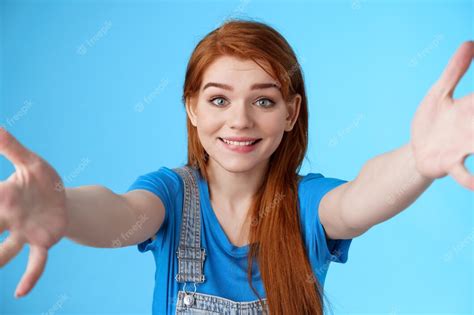 Premium Photo Close Up Tender Cute Supportive Redhead Girlfriend