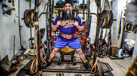 Squat Records Weight Releasers Bench Press And Log Press With Chains March 30 2016 Youtube