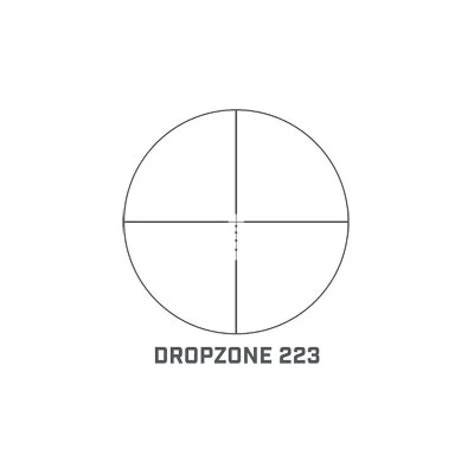 Bushnell Ar Optics Rifle Scope 1 4x24mm Drop Zone 223 Reticle Black