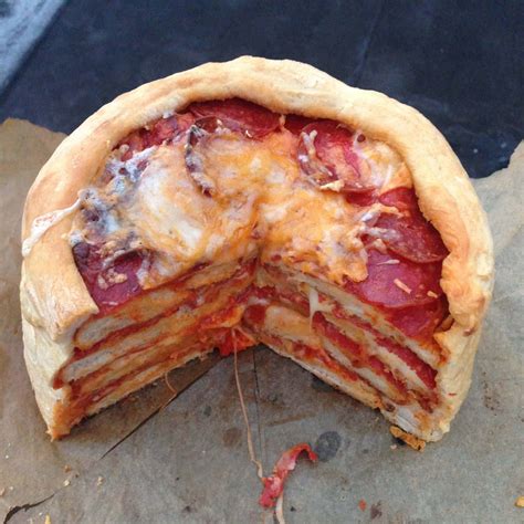 The Pepperoni Pizza Cake Chelsweets