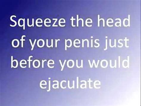 Prevent Pre Ejaculation Youtube