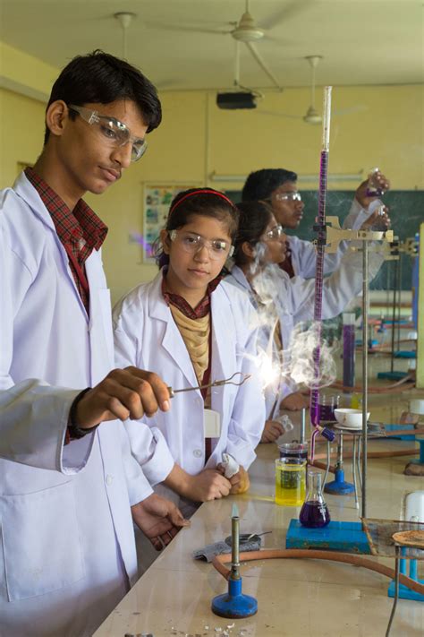 That way, instead of just learning about science in theory, the kids can experience the subject firsthand in a much more memorable and interesting way. Science Lab | Pathfinderglobalschool