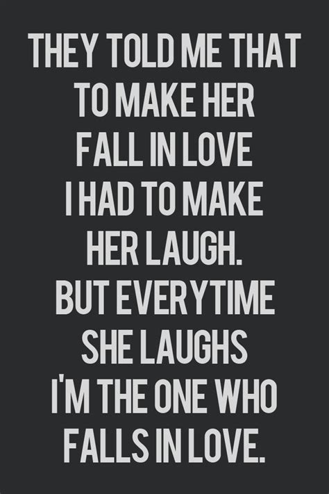 Give them a reason to laugh together and your bond will become stronger. They told me that to make her fall in love I had to make ...