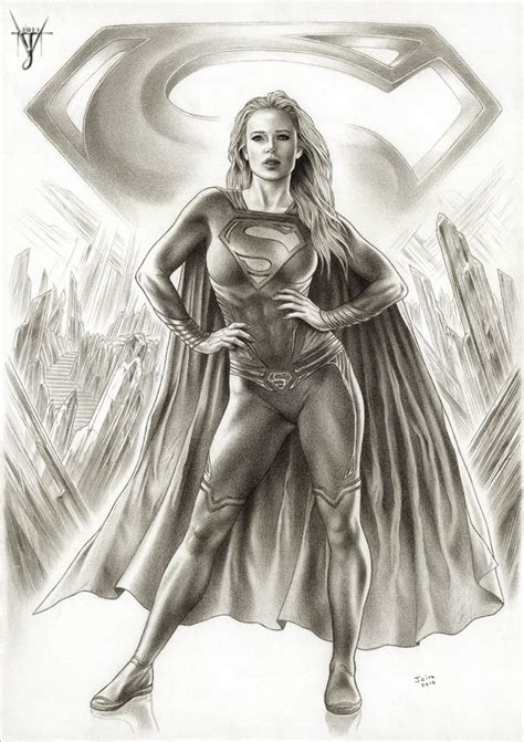 Supergirl Woman Of Steel Por Jairovalverde Cómics