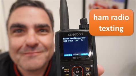 Ham Radio Text Messaging Via Aprs No Phone Needed Youtube