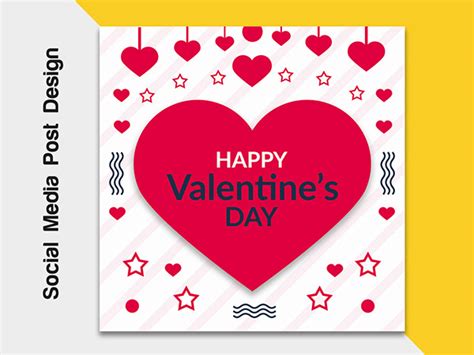 Valentines Day Special Social Media Post Design On Behance