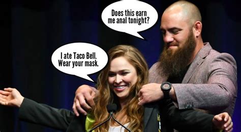 Quarantine Day 12 Ronda Rousey And Travis Browne Are Getting Kinky On