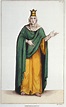 フレデゴンド。ネウストリアの女王（545-597）の彫刻（1830年