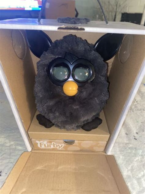 Furby Gray Electronic Toy Doll Interactive Figure Black 2012 Hasbro