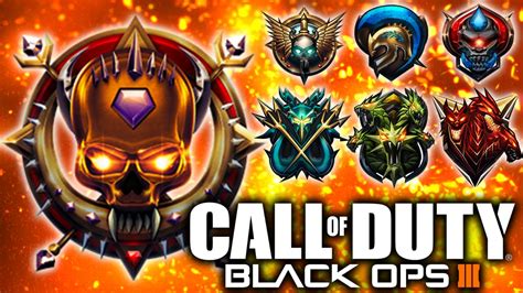 Black Ops 3 All Prestige Emblems Youtube