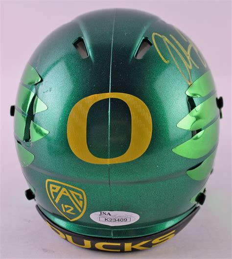 Lot Detail Marcus Mariota Signed Oregon Ducks Mini Helmet Jsa