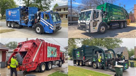 1000 Subscriber Special All New Garbage Trucks Youtube