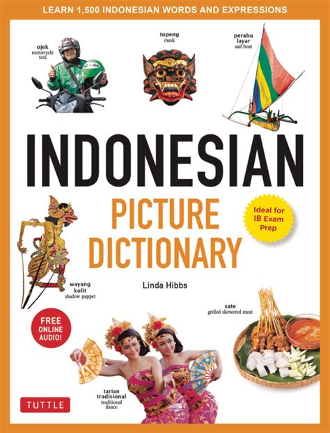 Indonesian Picture Dictionary Learn 1500 Indonesian Words And