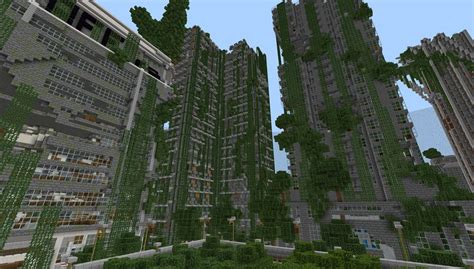 Abandoned City Map For Minecraft Pe Download Abandoned City Map