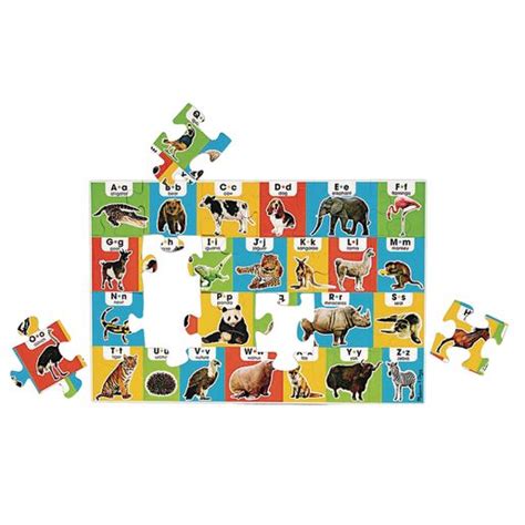 Animal Alphabet Floor Puzzle