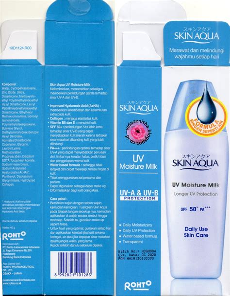 Review Skin Aqua Uv Moisture Milk Spf 50 Pa Vida Zenitha