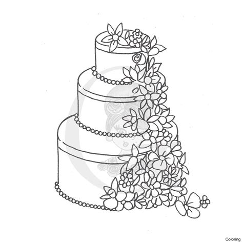 Chocolate cake illustration, pink cake with. Cake Drawing Easy at GetDrawings | Free download