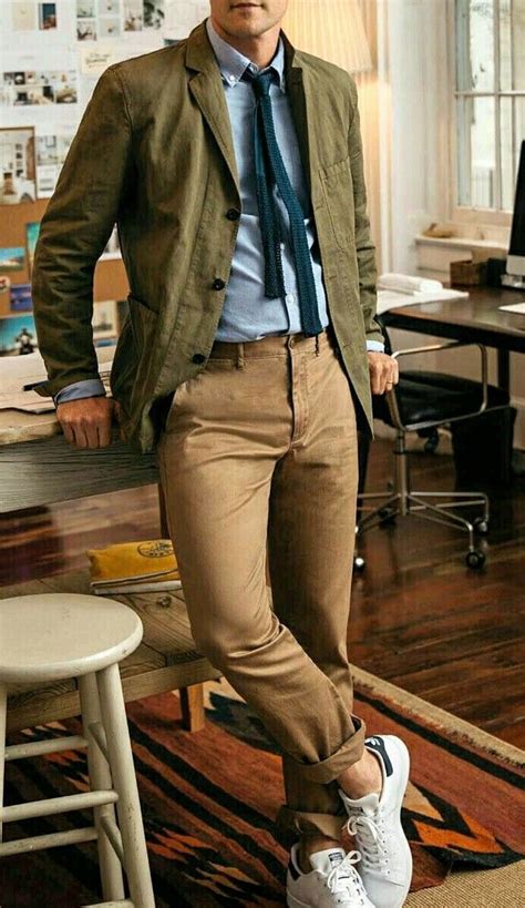 Pin By Christine Wong On ⭐men Style⭐ Smart Casual Khaki Pants Casual