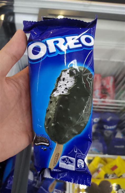 For oreo biscuit ice cream. Oreo Ice Cream Bar now available at selected FairPrice ...