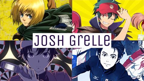The Voices Of Josh Grelle Youtube