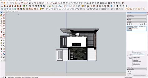 How To Create Sections In Sketchup