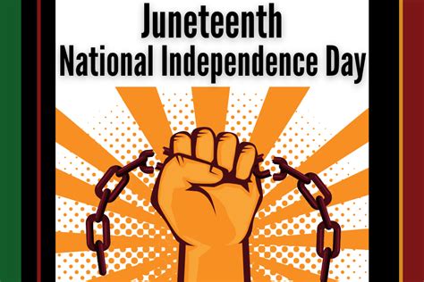 Breaking News Celebrating Juneteenth Independence Day