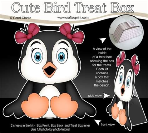 Coming Soon This Fun Cute Bird Treat Box Mini Kit Will Be