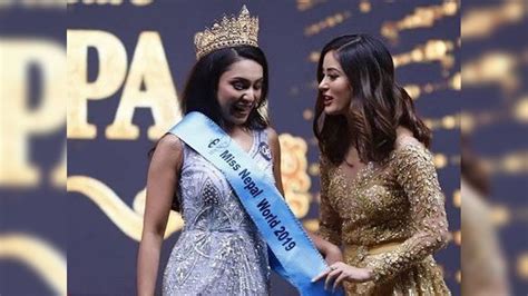 Anushka Shrestha Crowned Miss Nepal World 2019 Youtube