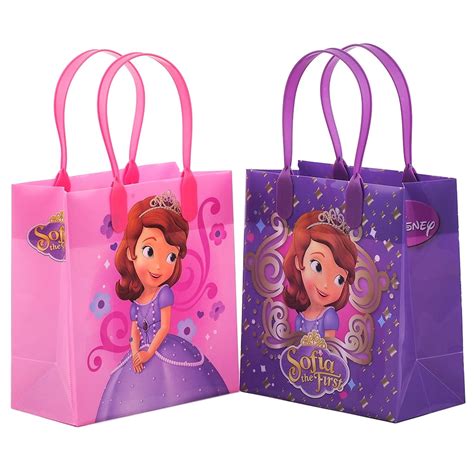 Disney Princess Sofia 12 Reusable Party Favors Small Goodie T Bags 6