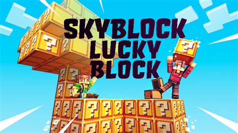 Skyblock Lucky Block In Minecraft Marketplace Minecraft