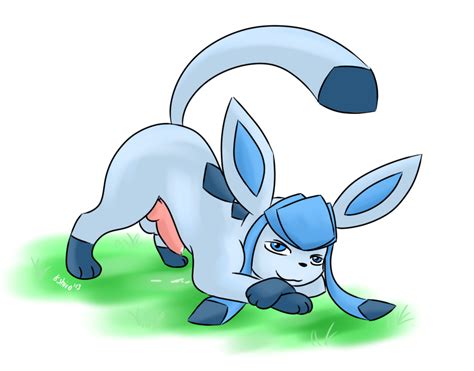 Agnph Gallery Balls Glaceon Kyoushiro Male Penis Solo